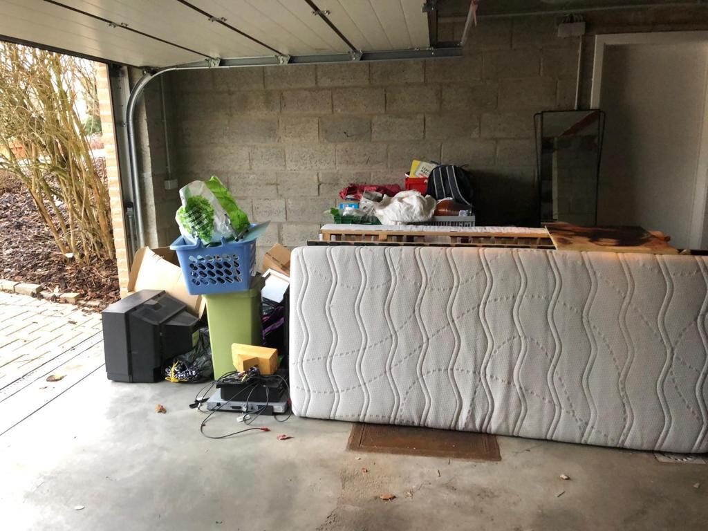 Débarrasser un garage en moins de 2 heures